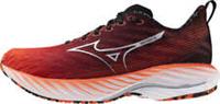 Mizuno Wave Rider 28 Running Shoes Red Cushioned Sports Training Run Trainers