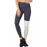 2XU Form Block Hi Rise Compression Womens Running Tights Navy Run Sports Jogging - XS Regular
