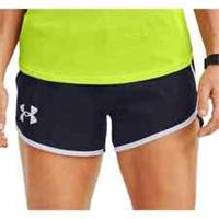 Under Armour Fly By 2.0 Stunner Womens Running Shorts Black Lightweight Lined