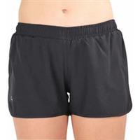 More Mile Core Womens Running Shorts Black 2 In 1 Twin Short Run Training Sports