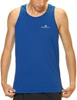 Ronhill Core Mens Running Vest Blue Run Lightweight Breathable Training Tank Top - XL Regular