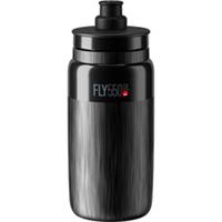 Elite Fly Tex 550ml Water Bottle Black Cycling Hydration Drinks