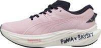 Puma Deviate Nitro 3 X SAYSKY Mens Running Shoes Pink Cushioned Carbon Trainers