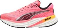 Puma Magnify Nitro 2 Womens Running Shoes Pink Cushioned Comfort Sports Trainers
