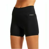 Pressio Bio Mid Rise Womens Short Tights Black 3 Inch Running Fitted Run Shorts