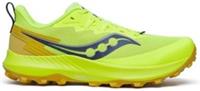 Saucony Peregrine 14 Mens Trail Running Shoes Yellow Offroad Cushioned Run