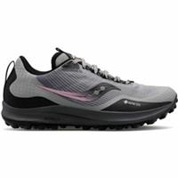 Saucony Peregrine 12 GORE-TEX Womens Trail Running Shoes Grey Waterproof GTX Run