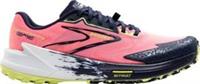 Brooks Catamount 3 Womens Trail Running Shoes Pink Offroad Cushioned All-Terrain