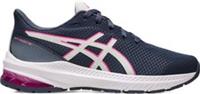 Asics GT 1000 12 GS Junior Running Shoes Blue Kids Support Cushioned Trainers