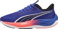 Puma Velocity Nitro 3 Mens Running Shoes Blue Cushioned Comfort Sports Trainers