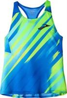 Brooks Elite Womens Running Vest Blue Run Lightweight Breathable Tank Top Ladies