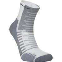Hilly Active Anklet Running Socks White Cushioned Sports Training Run Jogging