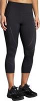 Brooks Method Womens Running Tights Black 3/4 Capri Compression Run Lightweight - XS Regular
