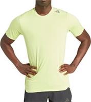 adidas Designed 4 Training Mens Training Top Green Short Sleeve Gym T-Shirt