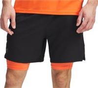 Under Armour Vanish Woven Mens Training Shorts Black 2 In 1 Compression Running - XL Regular