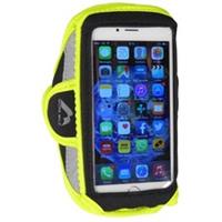 More Mile Running Armband Phone Carrier Yellow Storage Reflective Comfort