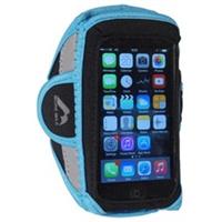 More Mile Running Armband Phone Carrier Blue Storage Reflective Comfort