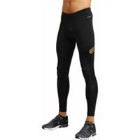 Pressio Bio Run Mens Running Tights Black Sports Training Jogging Gym Workout