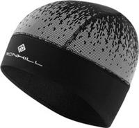 Ronhill Reflect Running Beanie Black Thermal Reflective Run Hat Mens Womens