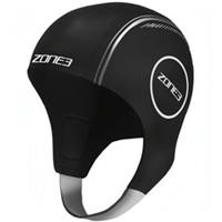 Zone3 Neoprene Swim Cap Black Swimming Thermal