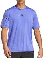 adidas Designed For Training Intensity Mens Training Top Blue Short Sleeve Gym