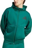 adidas Z.N.E Mens Training Track Jacket Green Hooded Excerise Workout Fitness - S Regular
