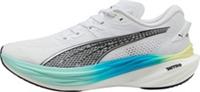 Puma Deviate Nitro 3 Mens Running Shoes White Cushioned Carbon Sports Trainers