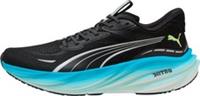 Puma Magnify Nitro 3 Mens Running Shoes Black Cushioned Comfort Sports Trainers