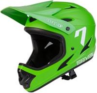 7iDP M1 Full Face Junior Cycling Helmet Green Kids Bike Ride Protection Cycle