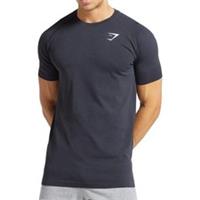 Gymshark Vital Seamless Mens Training Top Black Short Sleeve Gym Workout T-Shirt