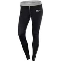 TCA Pro Performance Endurance Womens Running Tights Black Compression Run Sports - XS Regular