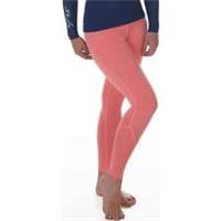 Sub Sports Cold Thermal Womens Running Tights Orange Compression Base Layer Run - XS Regular