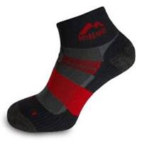 More Mile Endurance Womens Running Socks Grey Cushioned Anti Blister Support Run - 2 - 5 Regular