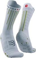 Compressport Aero Running Socks White Support Sports Training Run Jogging Mens