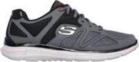 Skechers Verse Flash Point Mens Training Shoes Grey Gym Workout Fitness Trainers