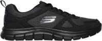 Skechers Track Bucolo Mens Training Shoes Black Gym Workout Cushioned Trainers