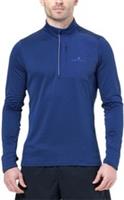 Ronhill Tech Winter Mens Running Top Blue Long Sleeve Half Zip Thermal Run - XL Regular