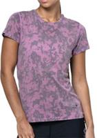 Ronhill Tech Golden Hour Womens Running Top Purple Short Sleeve Run T-Shirt - XL Regular