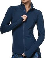 Ronhill Tech Contour Womens Running Jacket Blue Run Reflective Ladies - M Regular