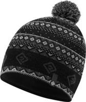 Ronhill Winter Bobble Beanie Black Running Thermal Fleece Reflective Run Hat