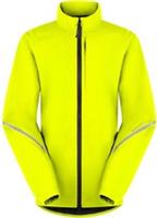 Madison Freewheel Waterproof Womens Cycling Jacket Yellow Reflective Lightweight - S Regular