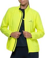 Ronhill Core Womens Running Jacket Yellow Run Lightweight Breathable Reflective - L Regular