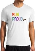 Brooks Distance Graphic Mens Running Top White Short Sleeve Run Jogging T-Shirt - L Regular