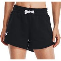 Under Armour Rival Fleece Womens Training Shorts Black Gym Excerise Workout