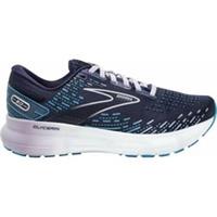 Brooks Glycerin 20 Womens Running Shoes Blue Cushioned Comfort Sports Trainers