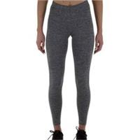 More Mile Train To Run Womens Running Tights Grey Lightweight Sports Training - L Regular