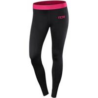 TCA Pro Performance Endurance Womens Running Tights Black Compression Run Sports - S Regular