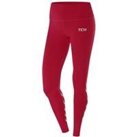 TCA Laser Tech Reflective Womens Running Tights Pink Run Breathable Sports - XS Regular