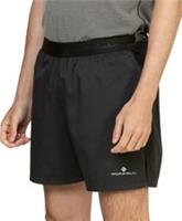 Ronhill Tech All Terrain Mens Running Shorts Black 5 Inch Zip Pocket Lined Run - S Regular