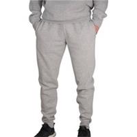 More Mile Vibe Fleece Mens Joggers Grey With Pockets Workout Fitness Sweatpants - S Regular